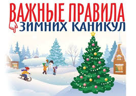 Инструктаж на каникулы, новогодние праздники и рождество.